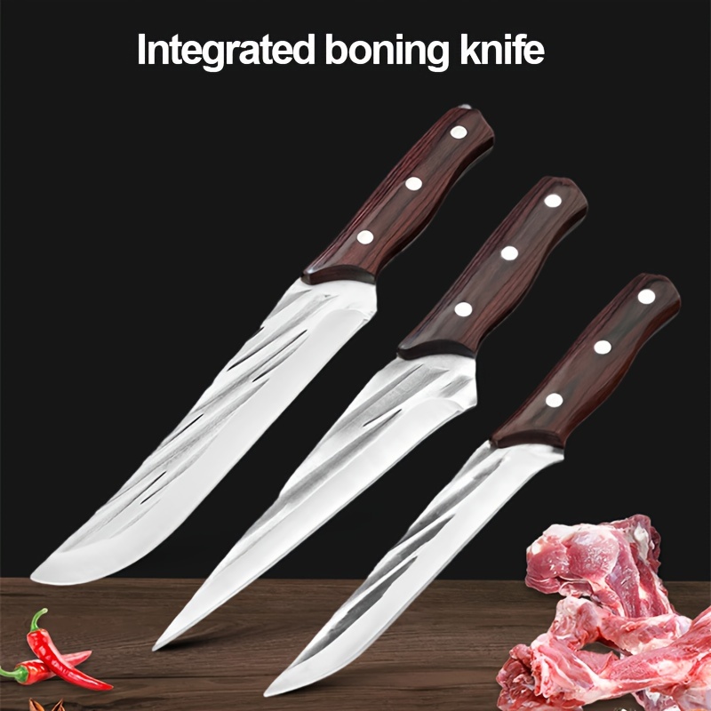 SHAN ZU Boning Knife Stainless Steel Butcher Knife Meat Cleaver