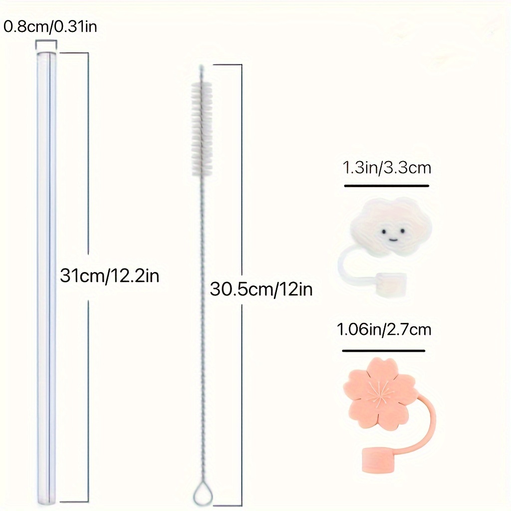 juego de 3   reutilizables   tapas de     y 1 cepillo de limpieza,   para tazas de 40 oz con   de repuesto, accesorios para botellas de agua deportivas. Detalles del producto 2