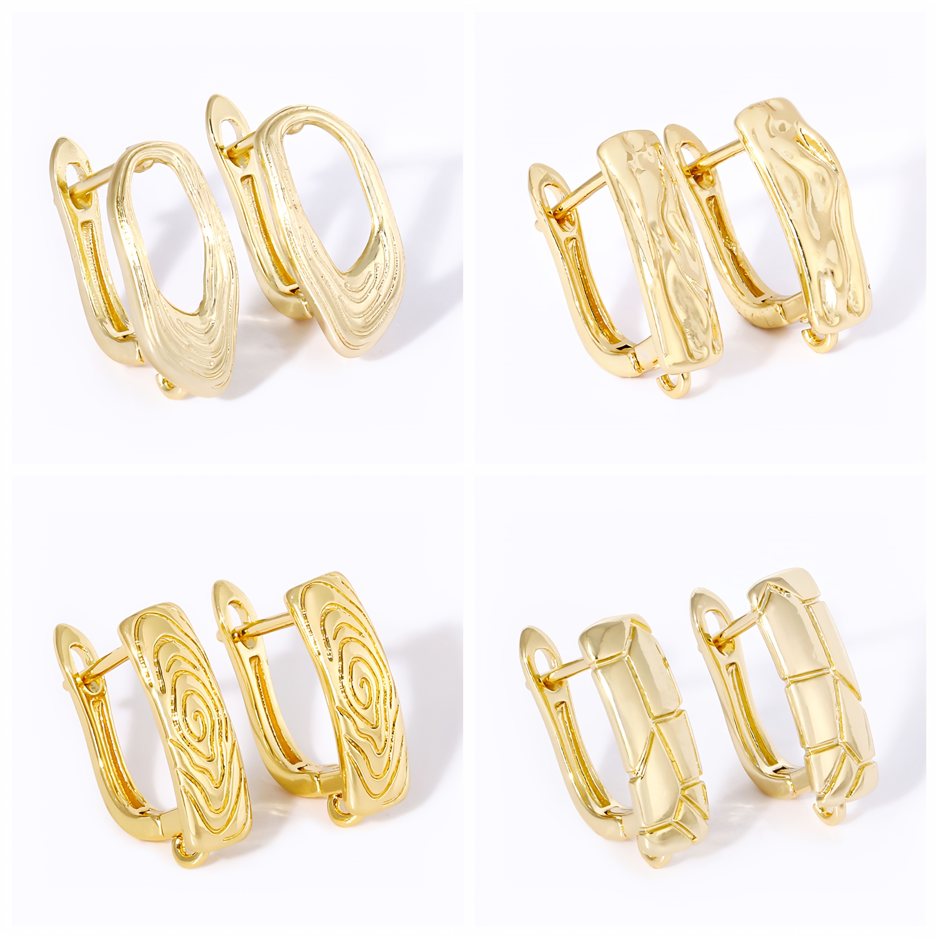 diy earring crafting kit alloy jewelry findings set ear Temu Canada