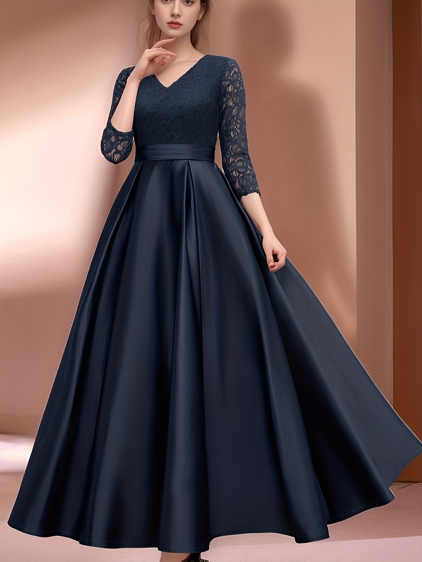 knee length dresses for ladies Off Shoulder Glitter A-Line Gown by Ladivine J835 - Women Evening Formal Gown