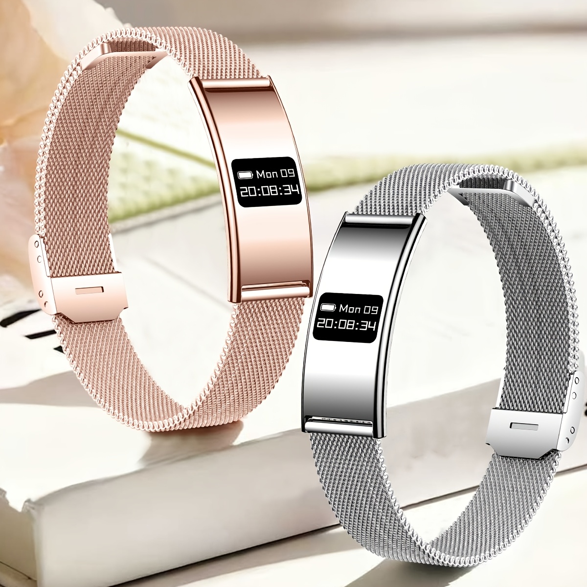 GWENLAND 2025 Smart Bracelet - Zinc Alloy Body, Lightweight And Fashion, Multiple Sport Modes, Step Count, Sleep Detection, IPX8, Remote Control Photography, Ideal Christmas Gift for Boyfriend Or Girlfriend - Image 16