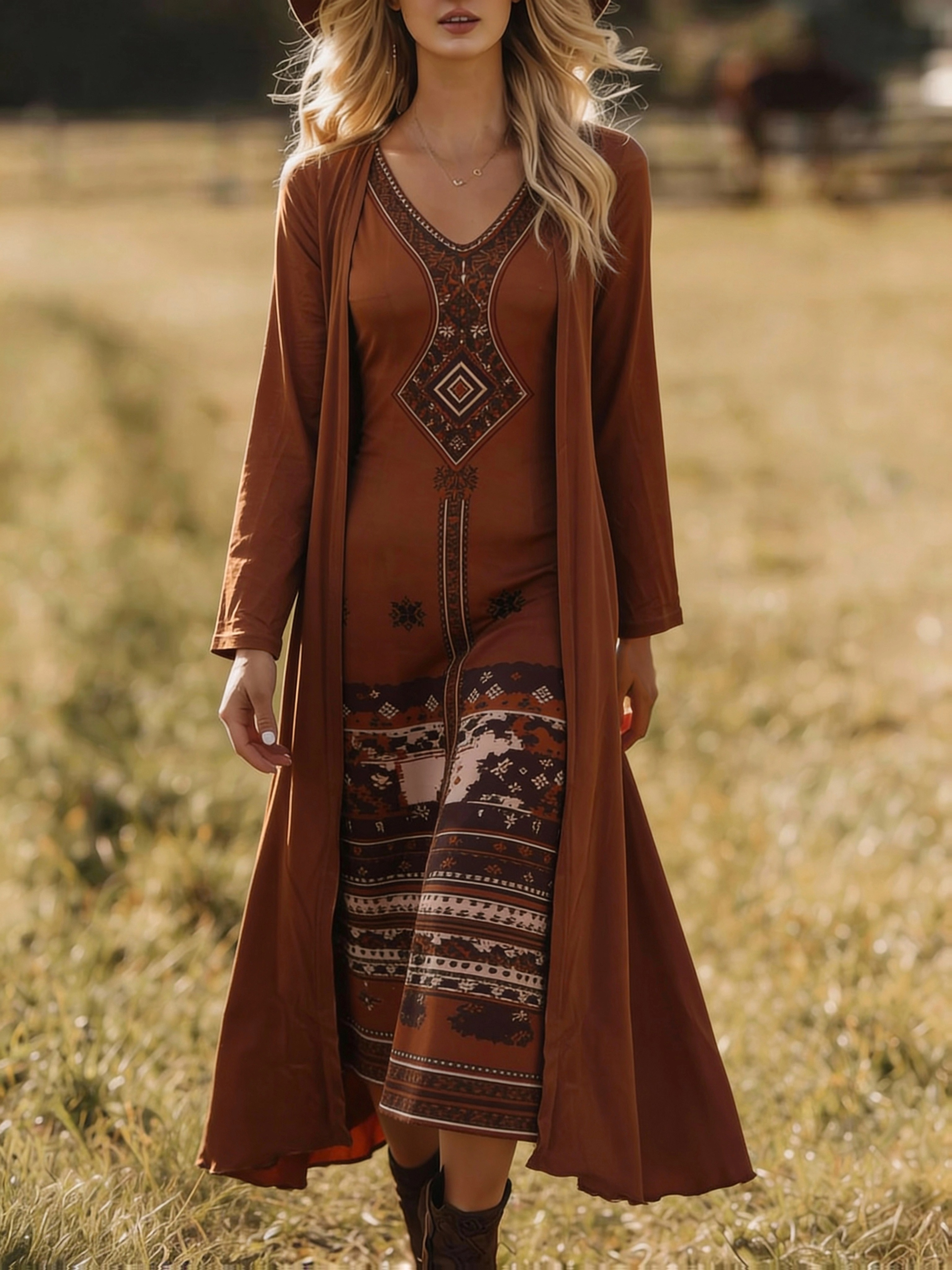western dresses women sold on Temu United States