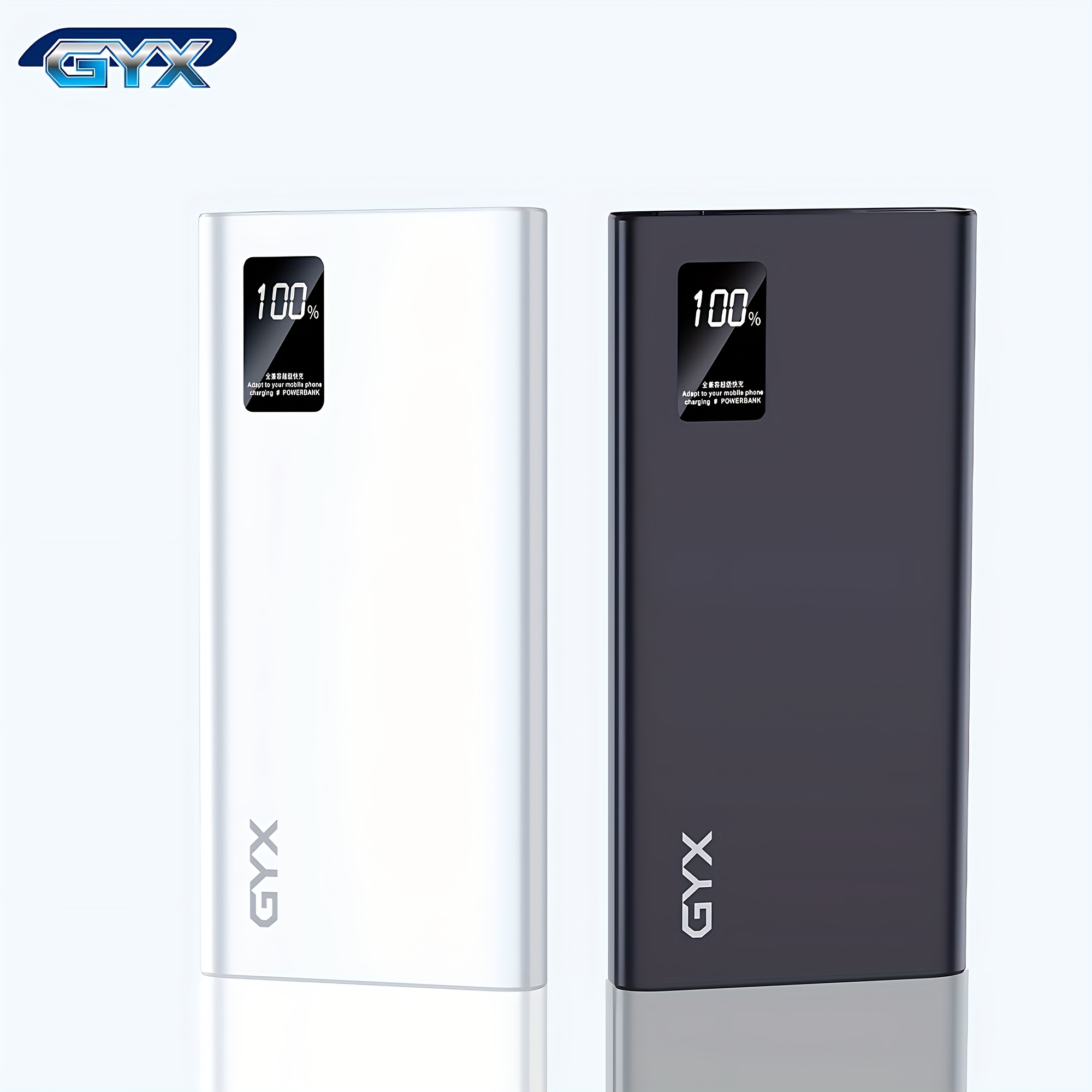 imagen del artículo gyx 20000mah/10000mah batería externa - cargador rápido pd22.5w, batería portátil usb-c para iphone 17/16/15/14/13 pro max   samsung galaxy   mi oppo, ideal para viajes, camping y uso  
