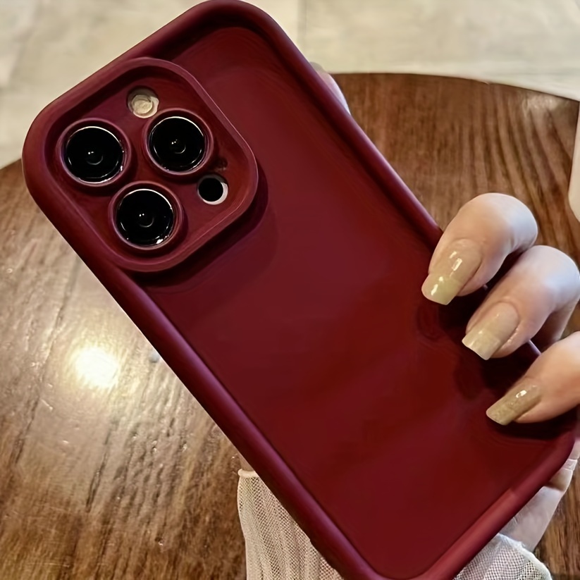 

Silicone Phone Case, Suitable For Full Protection And Anti-drop Cover For Iphone 15 14 13 12 Pro Max.