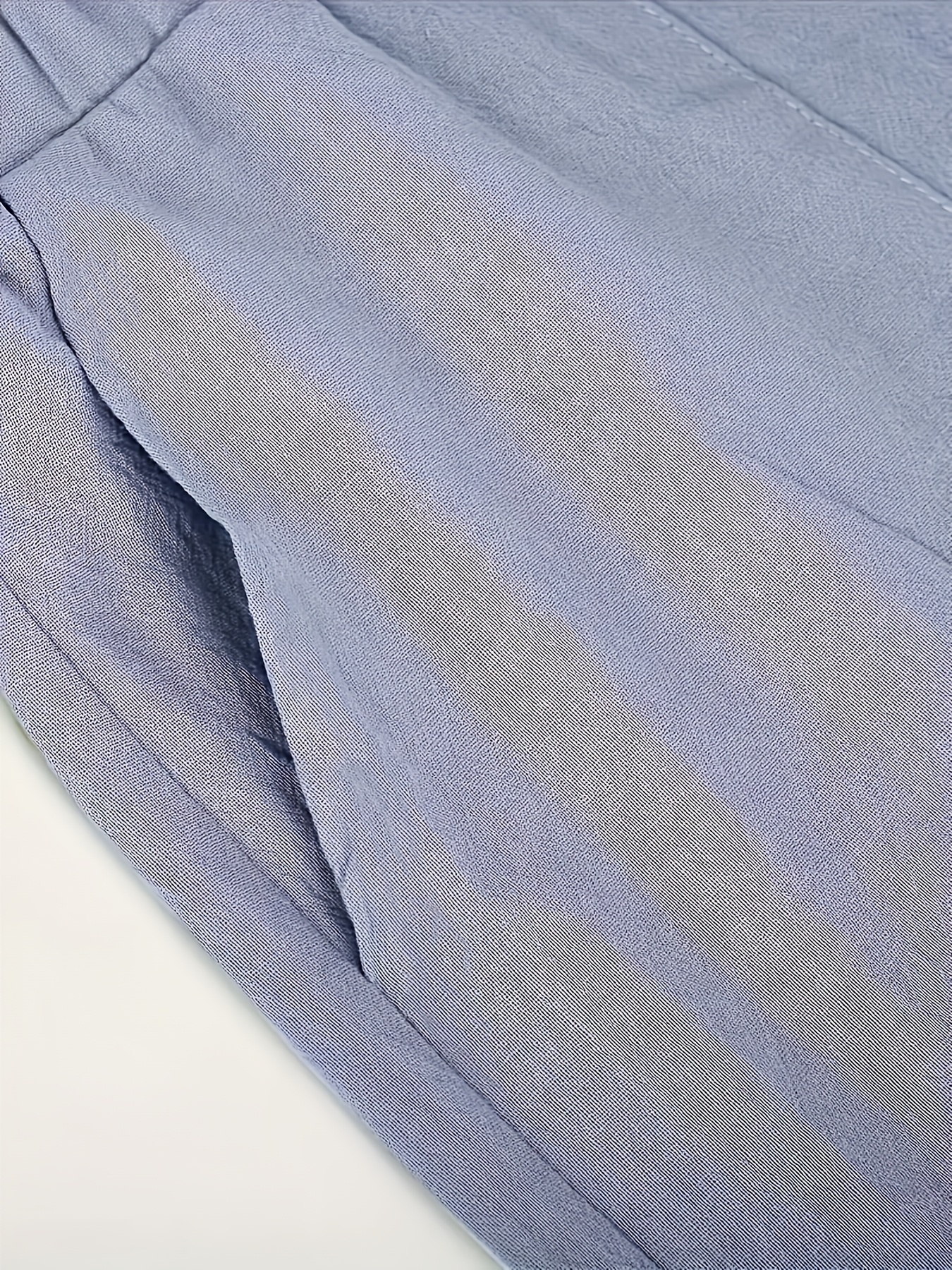 Men'S Cotton Shorts with Drawstring, Casual Palm Tree Print, All-Season, Non-Stretch Woven Fabric, Button Detail, Regular Fit, 110Gsm - Summer Beachwear, Plus Size