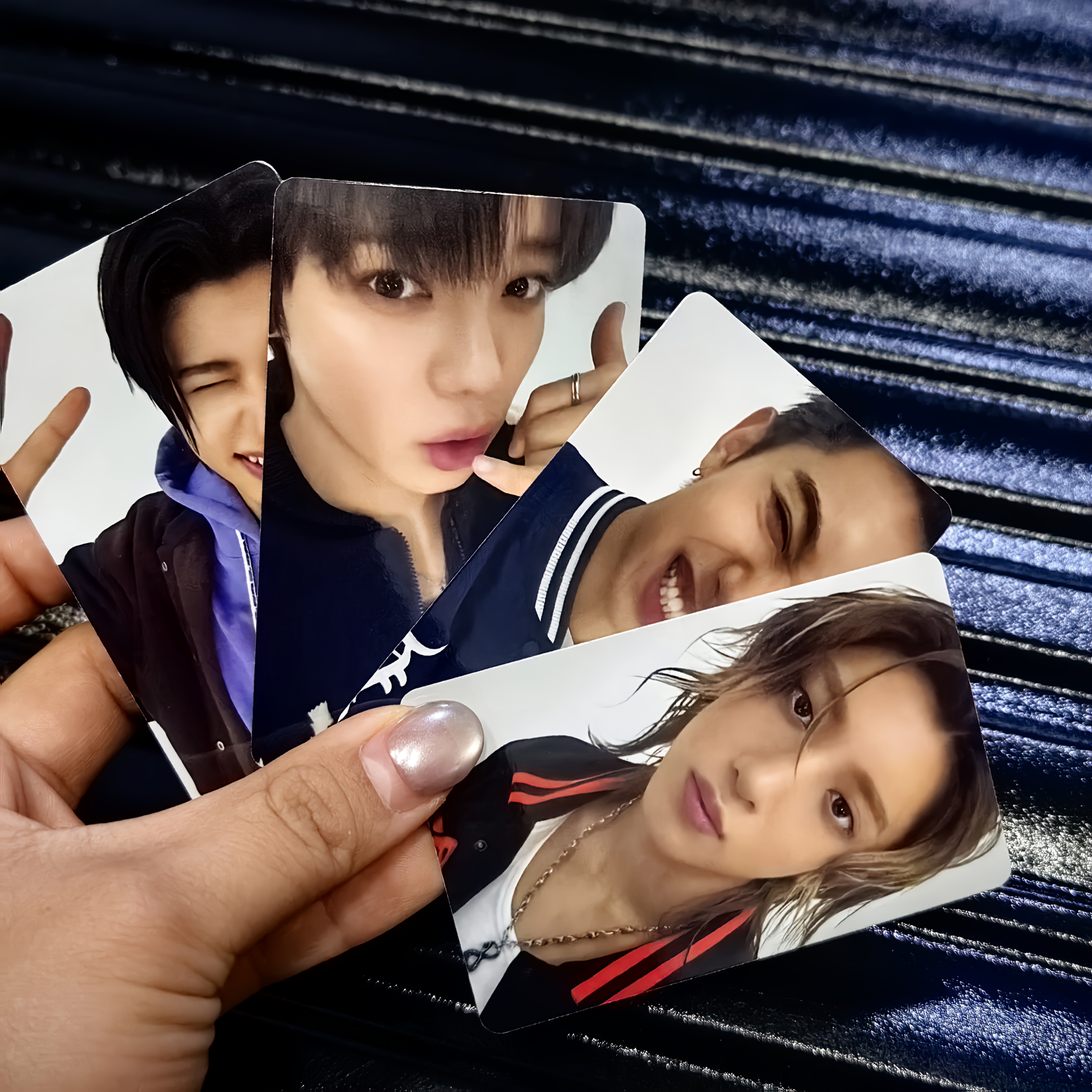 lngshot album shot glossy photocard double sides - Temu Germany