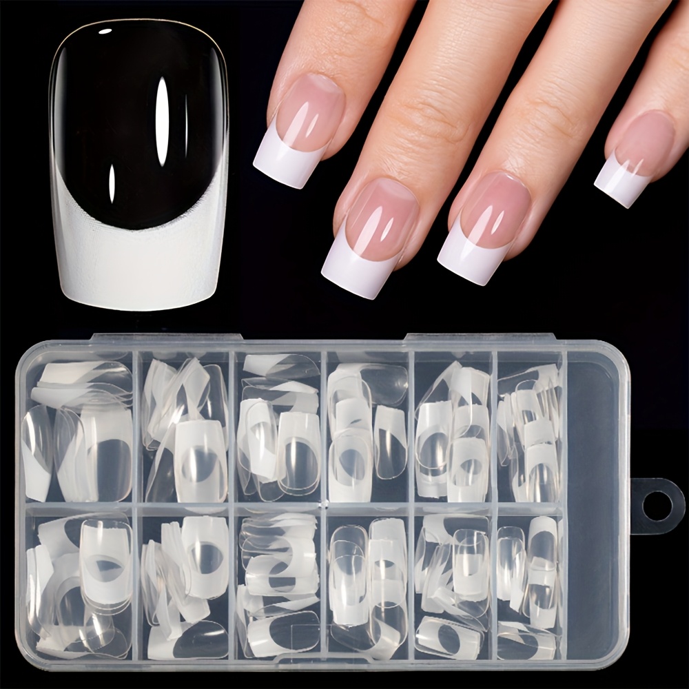 1000 Stück Falsche Nägel Ballerina-Form – Transparent, 10 Größen, Für DIY-Nageldesign Zu Hause Oder Studio