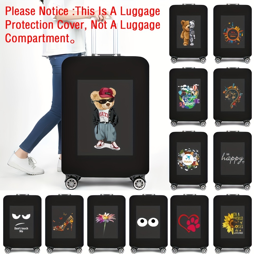 Disney-funda protectora elástica de Lilo Stitch para equipaje, maleta con  ruedas, bolsa antipolvo, accesorios de