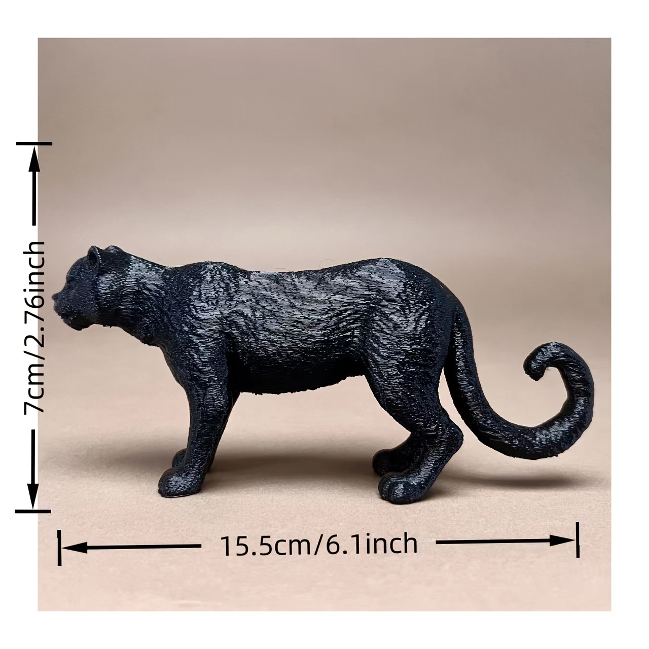 TEMU A Single Piece 3d Printed Statue With A And Realistic Design Made From Pla Material. It Serves As A Great Decorative Item For Home Use, Suitable