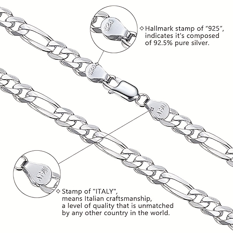 S925 Silvery Cuban Necklace — Classic Layering Piece