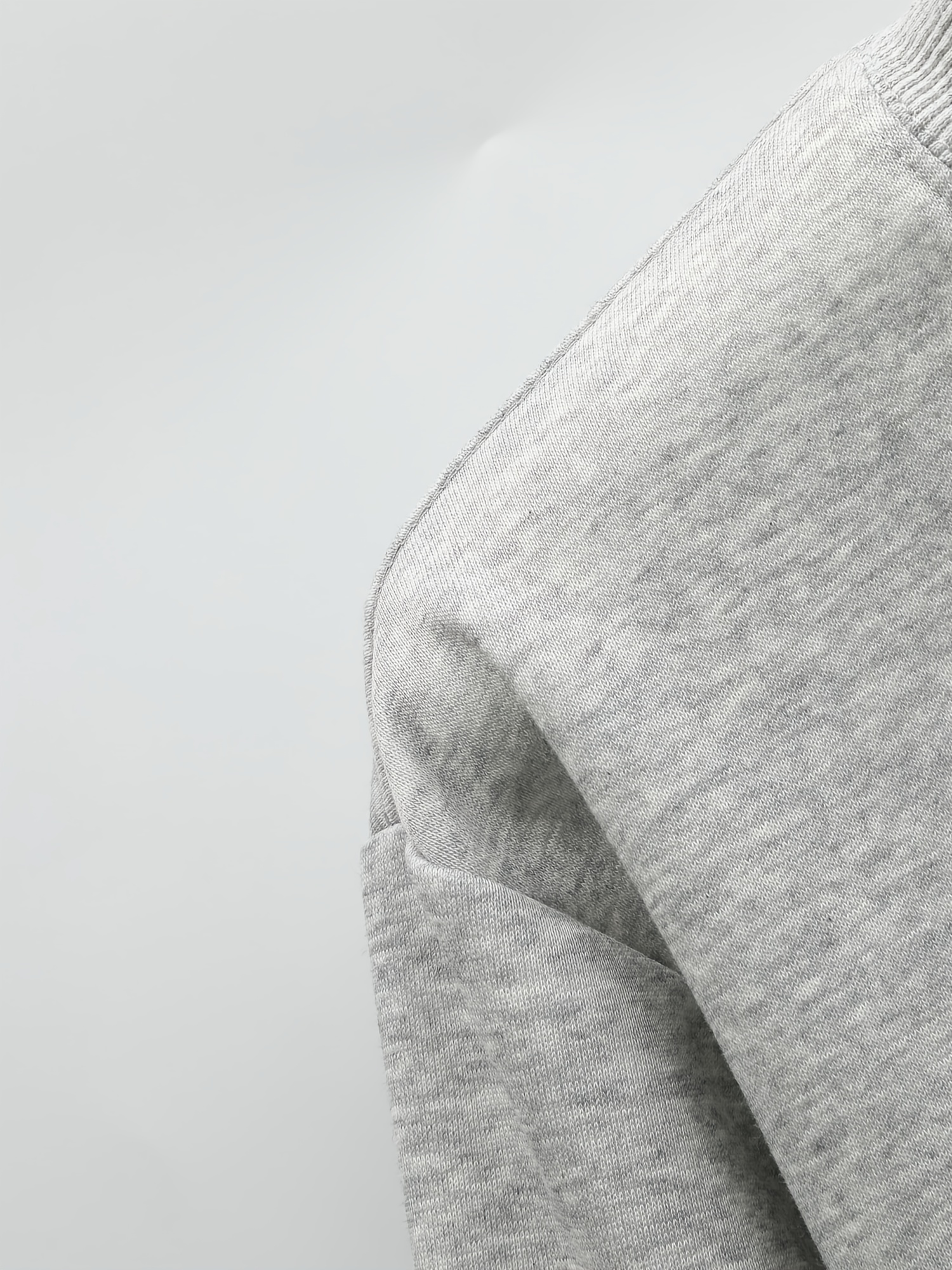 男士1件装，圆领宽松卫衣，显瘦长袖卫衣， 纯色长袖t恤男，宽松休闲打底衫，拼接内搭打底衫，舒适百搭，简约经典，适合日常活动和运动时穿着 商品详情 15