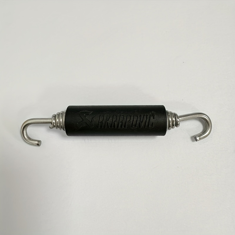 TEMU Molle speciali per modifiche tubo di scarico moto, molle in acciaio inossidabile ispessito con ganci per fissaggio a