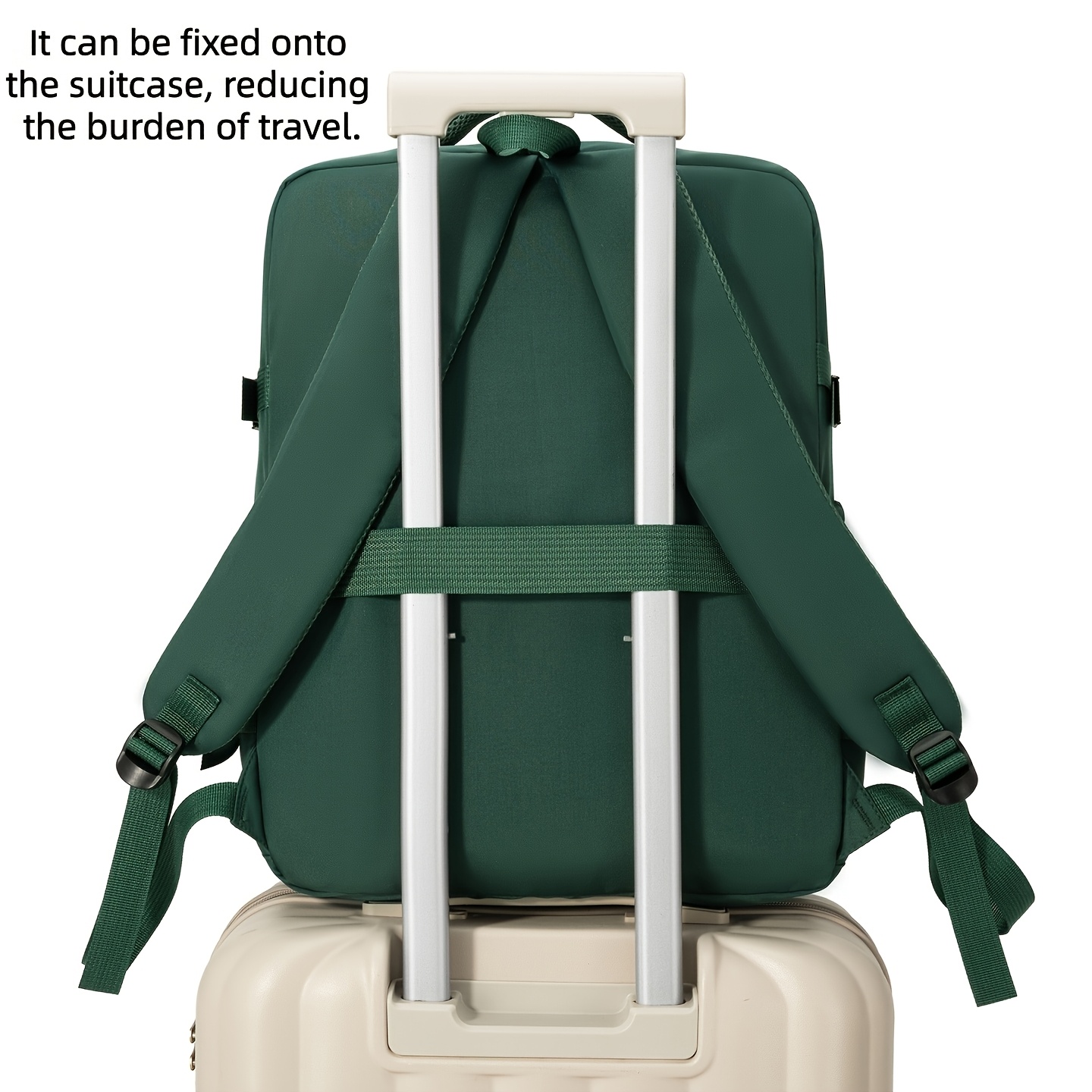 1pc Laptop Backpack for Men & Women, Large Capacity