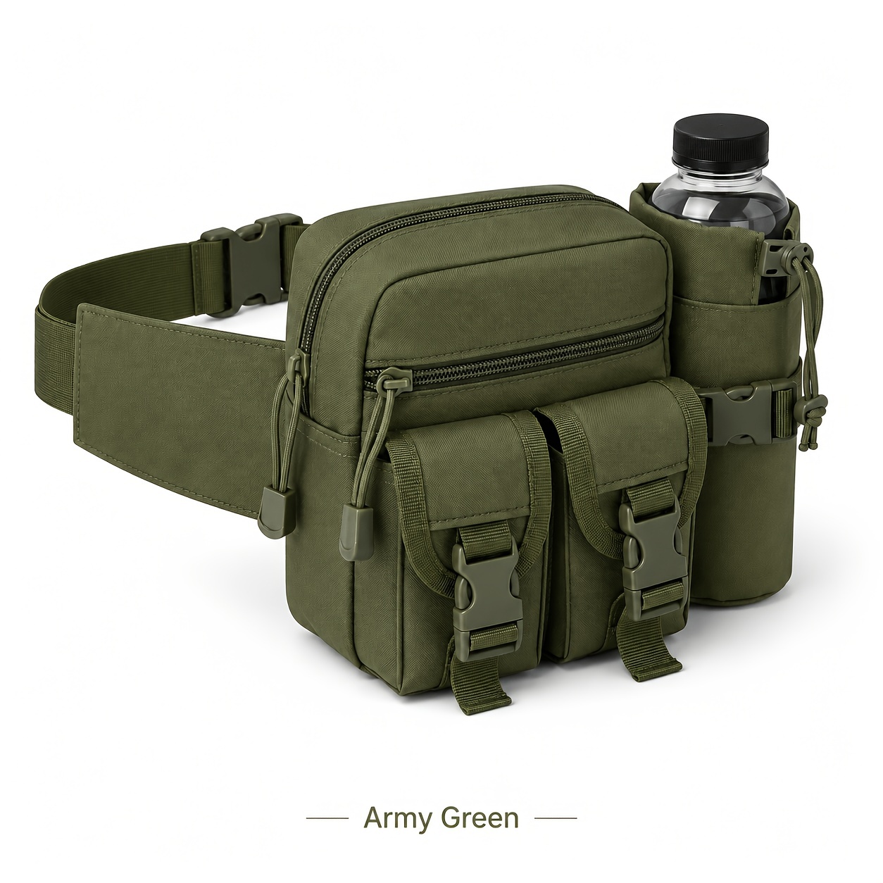 TEMU Sac Banane Tactique Double Mode pour Transport Extérieur, Pochette d'Outillage de Randonnée Air, Ceinture de Sport de Course de Rangement