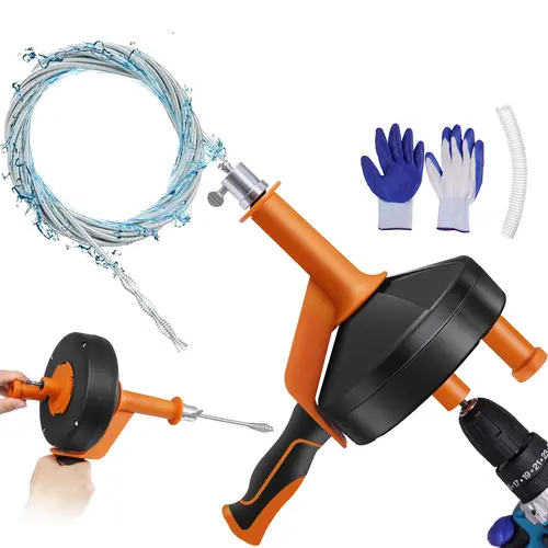 Gutter Machine Tools water pipe cleaner sold on Temu United States
