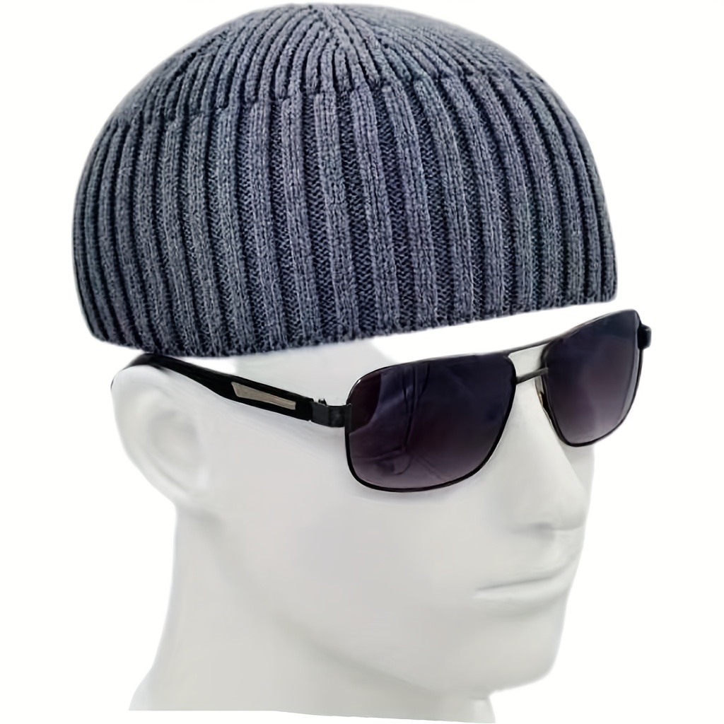 Winter Short Brim Bald Cap