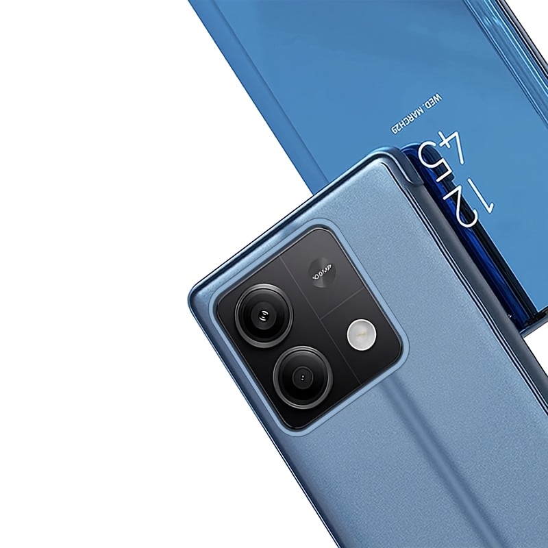 Husă pentru Telefon: Set de 2 bucăți (1 Husă cu 1 Pungă de Curățare) Husă Luxoasă cu Oglindă, Antiderapantă și Anticădere, Compatibilă cu for Samsung Galaxy A37 A57 A56 A54 A52 A34 A32 A26 A22 A13 A14 4G 5G, Husă de Protecție Anticădere