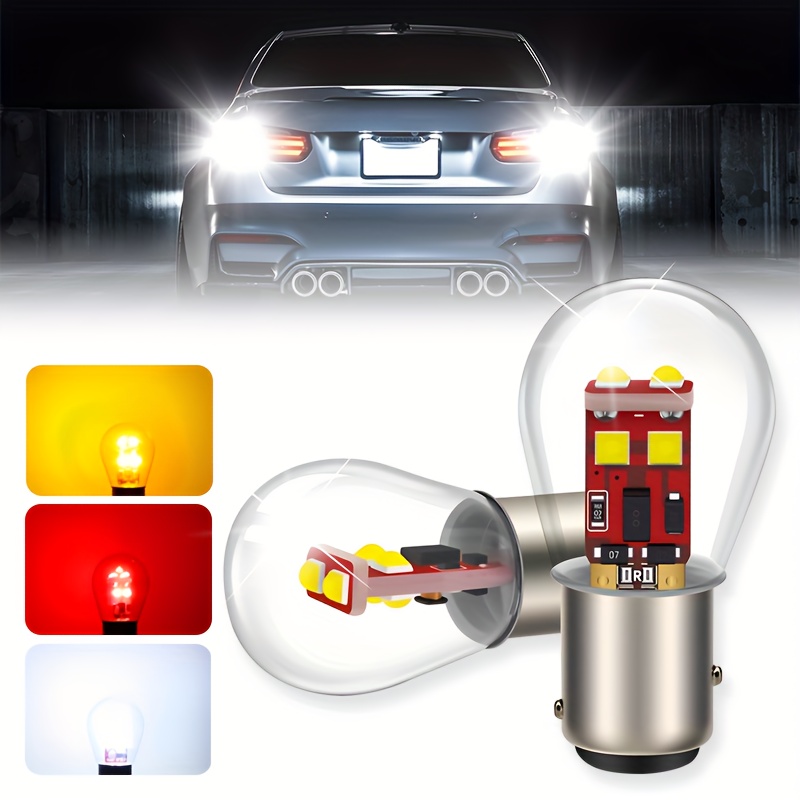 1156 BA15S LED Bulb Socket Car Turn Signal Light Harness Wire Durable