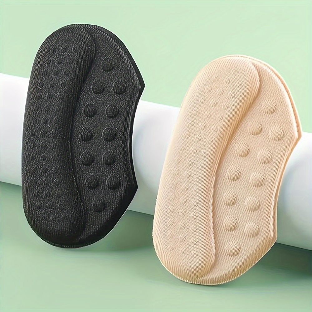 4/8/12pcs Heel Sticker, Memory Foam, Anti-Drop, High Heel Shoes Heel Anti-Wear Foot Sticker, Big Change Small Artifact, Loafer Shoes, Leather Shoes, Half Size Pad, Change One Size, Half Size, Length 3.51in/9cm, Width 1.97in/5cm for Heel
