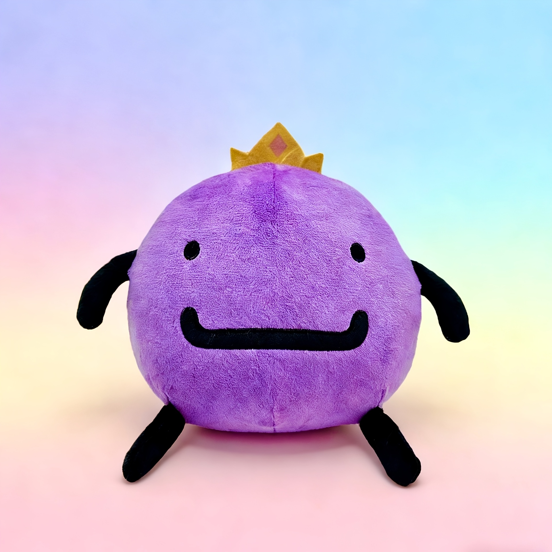 Image of Cute Wemmbu Plush Toy, Soft Doll With Crown, 20cm/7.85in, Suitable For Desktop & Room Decor, Ideal Holiday And Birthday Gift