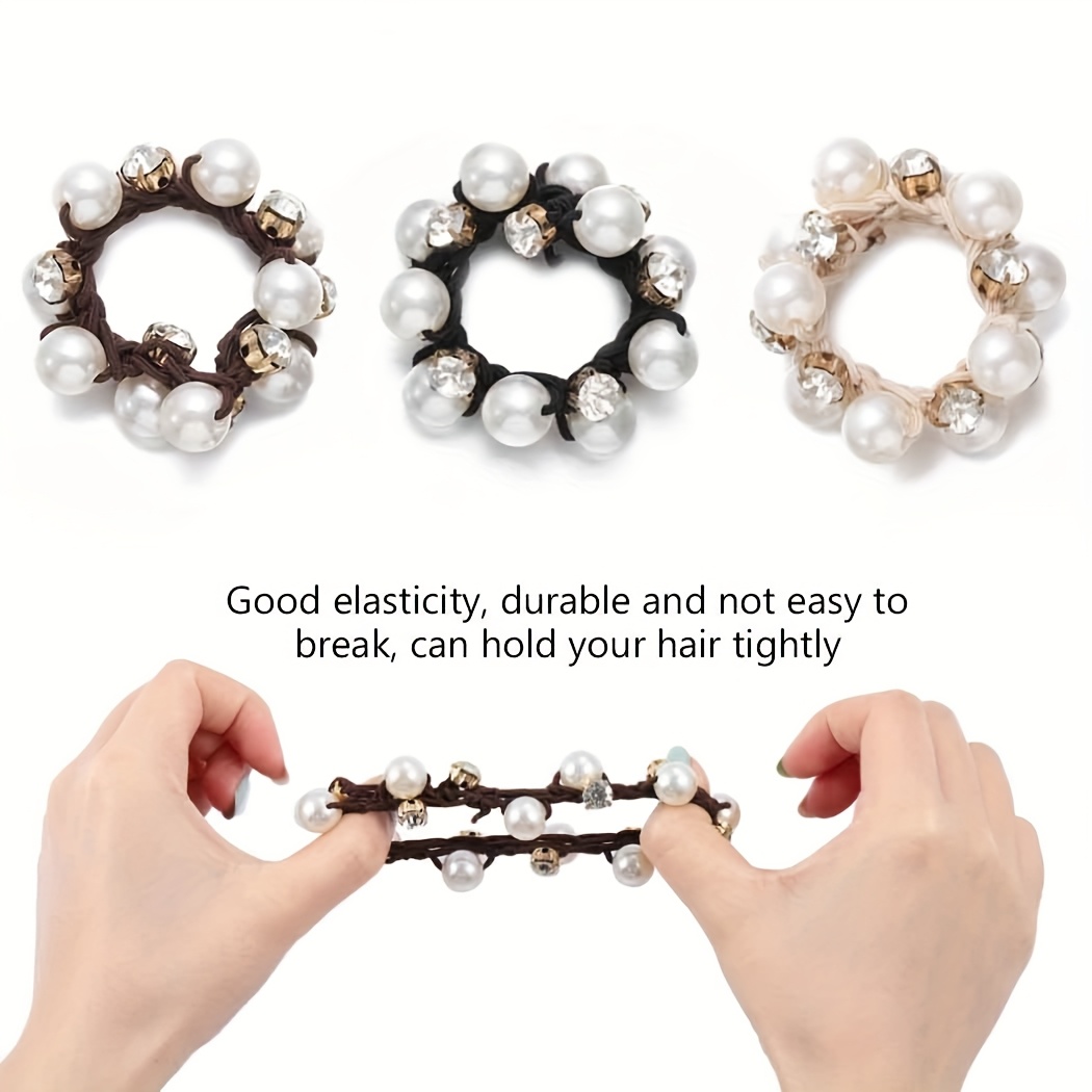 3 9pcs set elegant imitation pearl hair - Temu display picture 2