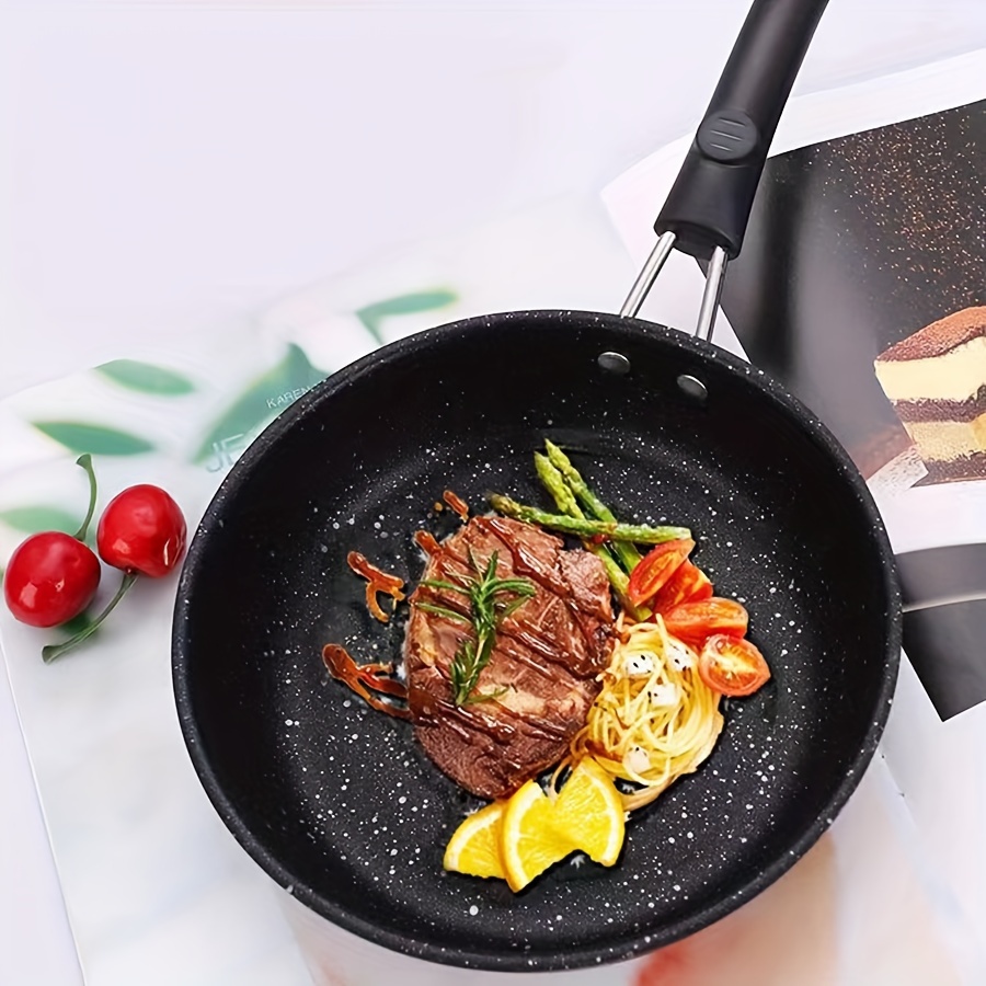 

7.08inch Non-stick Pan For Fried Eggs, Hamburger, Home Use, Small Pancake Pan, Breakfast Pan, Poached Egg Pan, Pizza Pan, Dessert Pan, Milk Pan