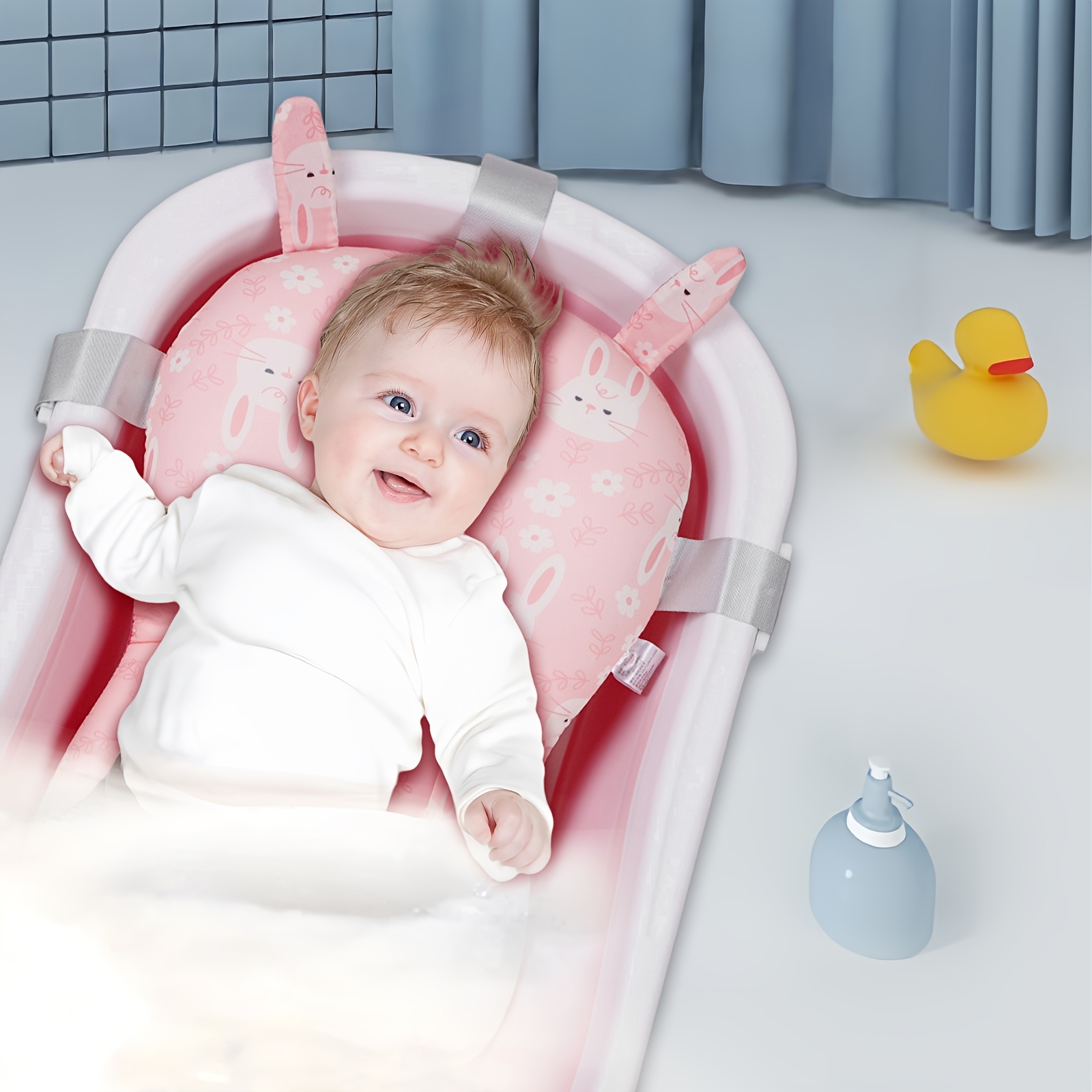小物 SEPARATE BATH & TOILET MINANNO CUSHION Bath Cushion Seat, Inflatable Massage Cushion for Spa and