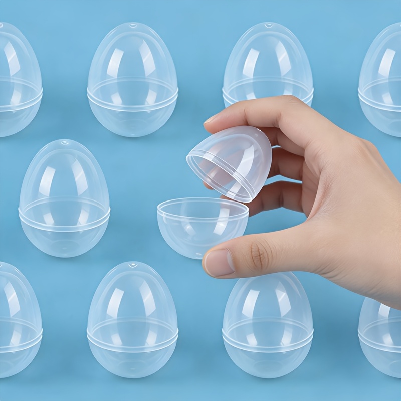 BOÎTE RONDE TRANSPARENTE en plastique solution de rangement pour 50