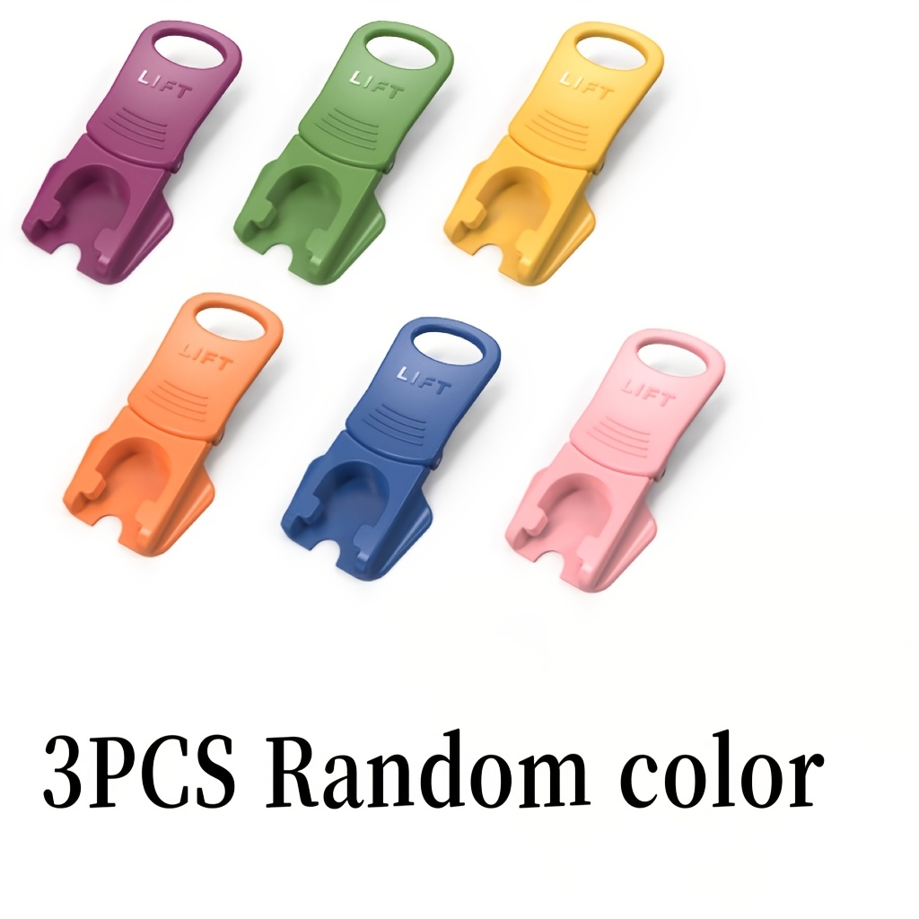 Image of Set Of 3 Foldable Can Openers With Protective Caps To Keep Bugs And , Perfect For Energy Drinks And Sparkling Sodas. Reusable Openers Are A Must-have For Camping Trips And Assorted Colors