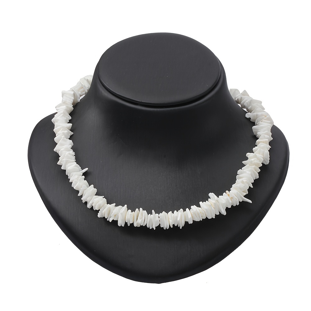 

Bohemian Style Shell Necklace, Adjustable Necklace Choker For Men