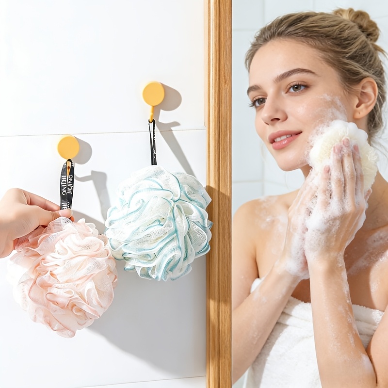 High-Density Mesh Shower Sponge for Quick Foaming