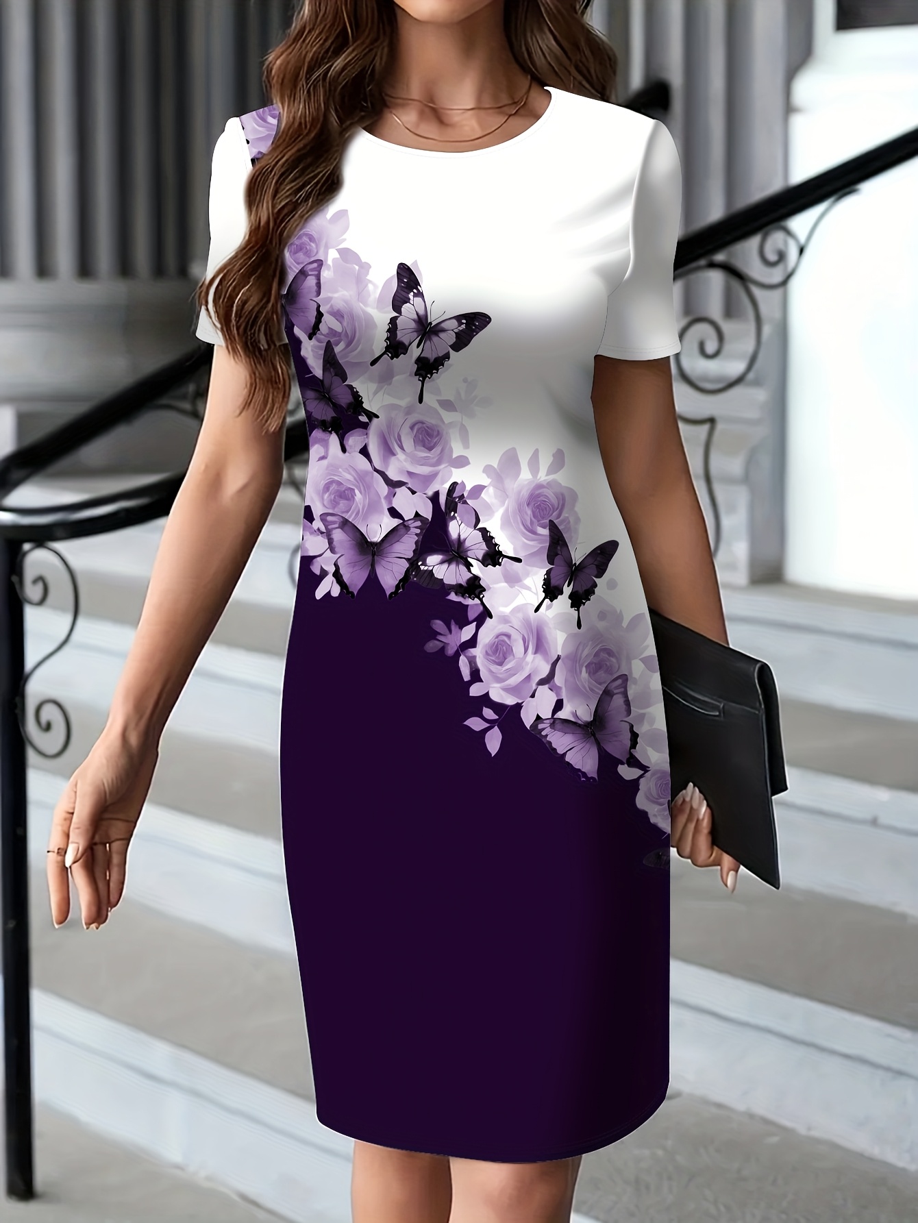 open lace back dress Buy Zuret main image 1
