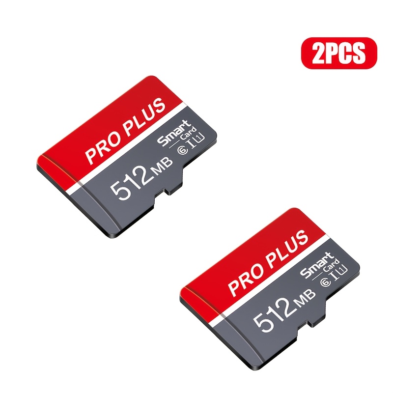 TEMU 2pcs Microdrive Low Capacity Pro Red-grey Memory Cards - 2pcs For More . 128mb, 256mb, 512mb.