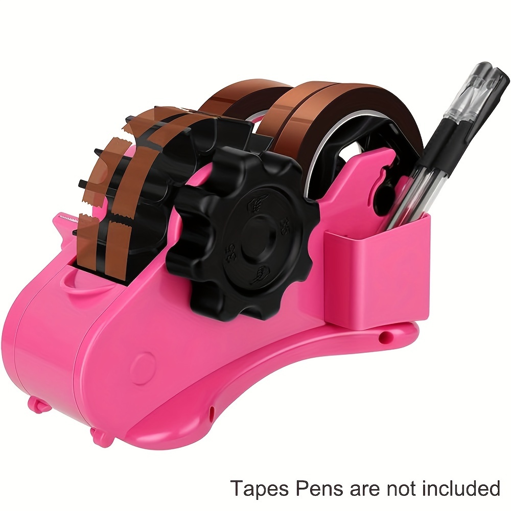 

Tape Dispenser With Precision Cutter - Abs, Ideal For Office Use