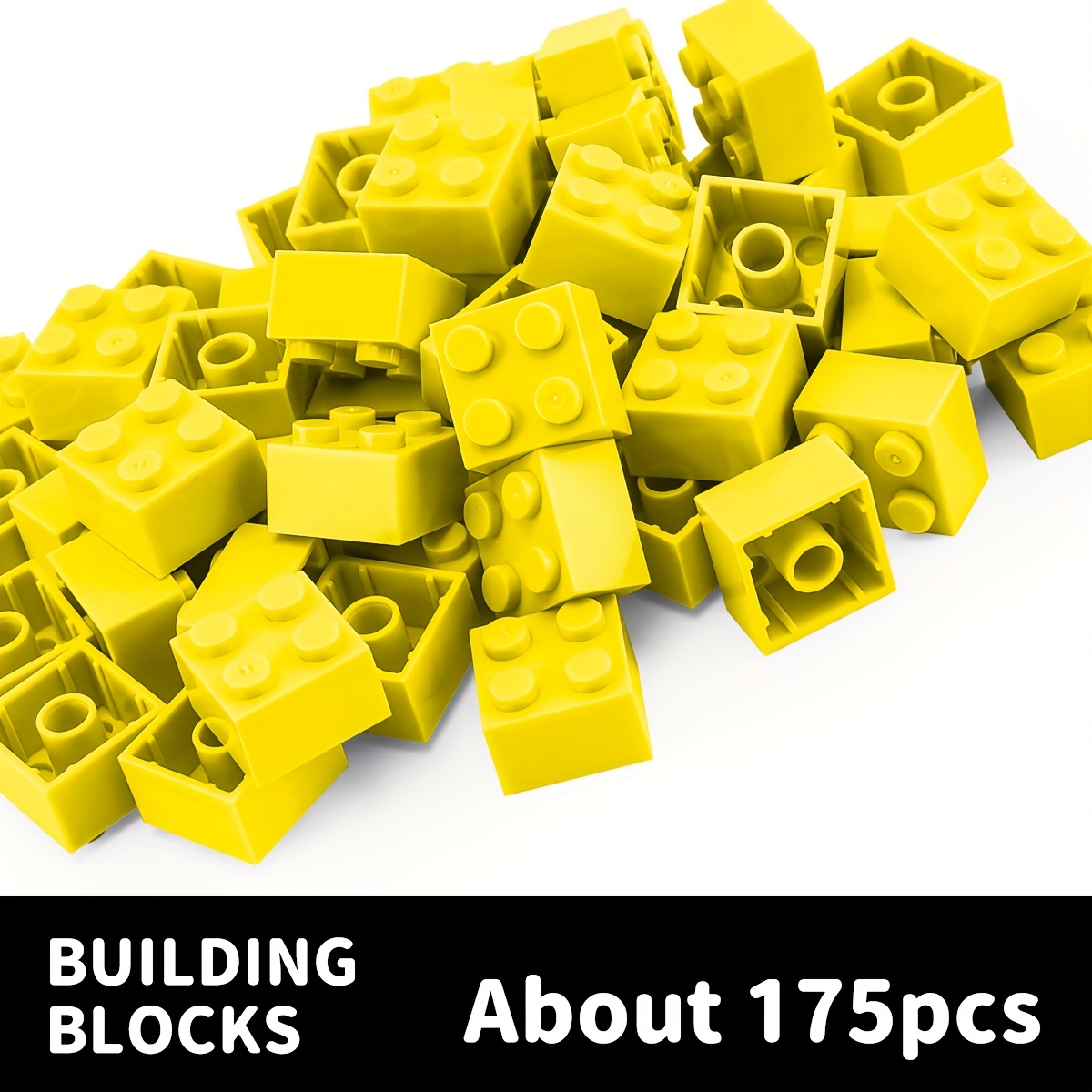 175pcs 2x2 Brick Building Blocks Set for Kids