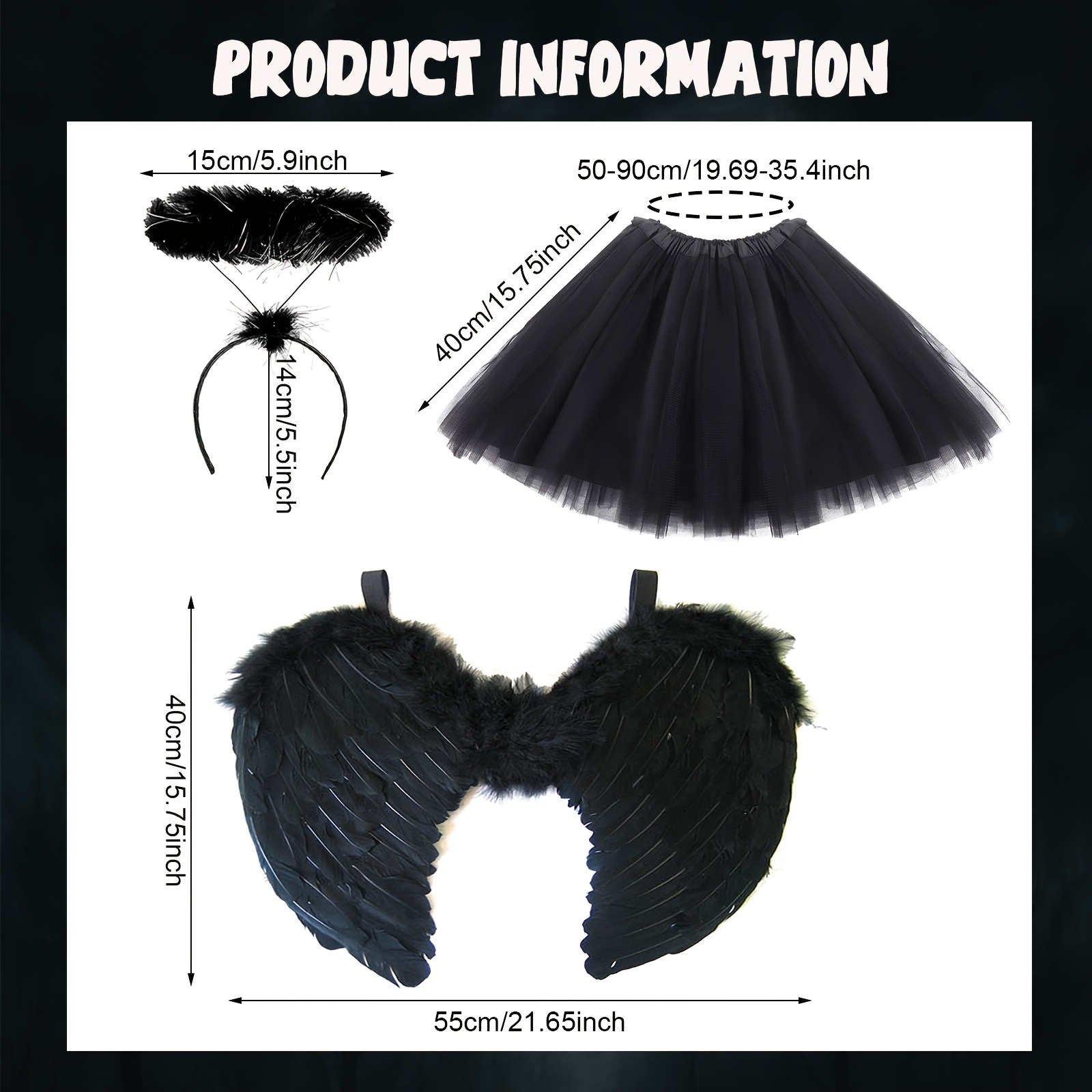 all black casual dress Garden Art