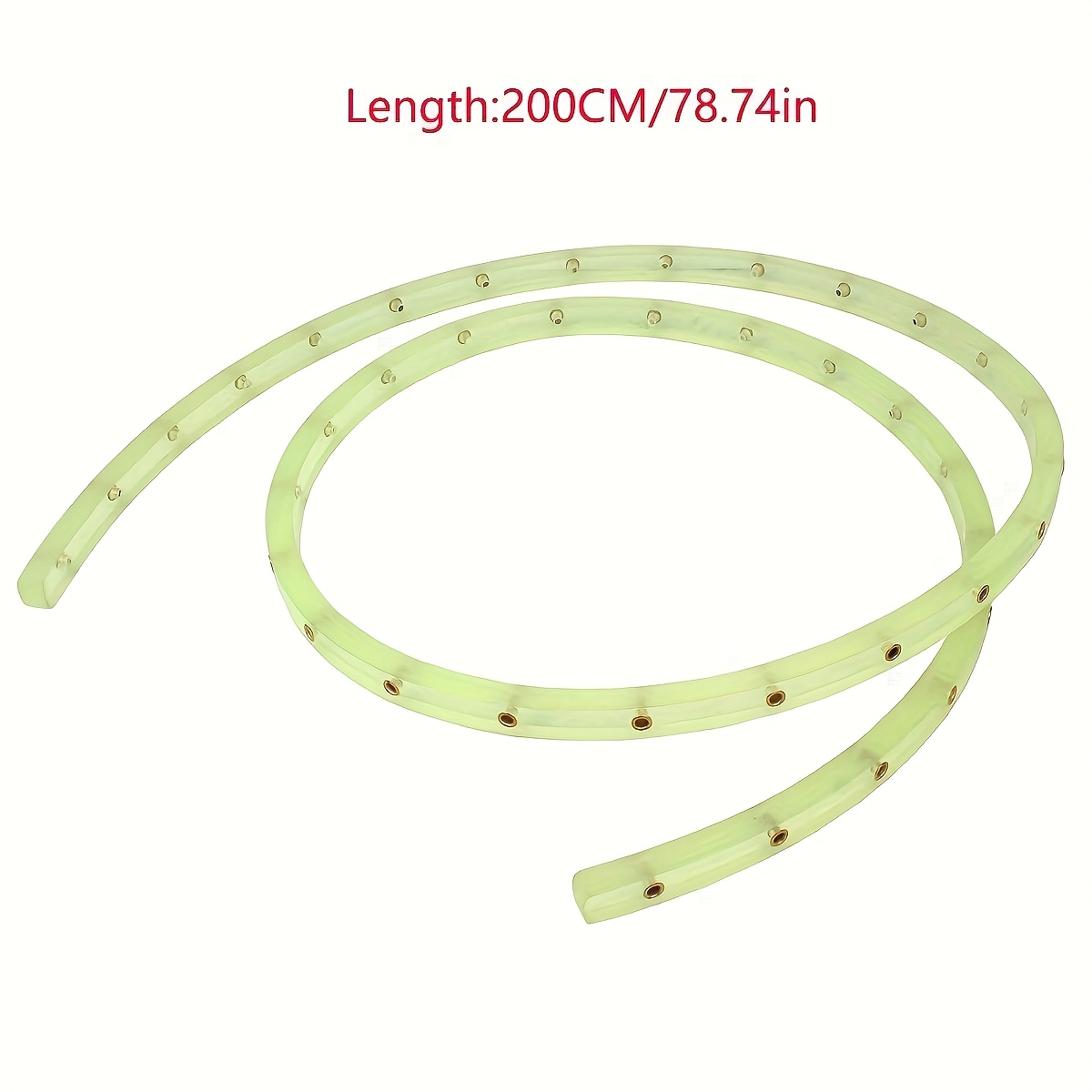 TEMU 1pc 200cm Manual Adjustable & Fixed Woodworking Template For Curved/arched Routing Profiling - Flexible Curve Guide Tool With Complex Shape