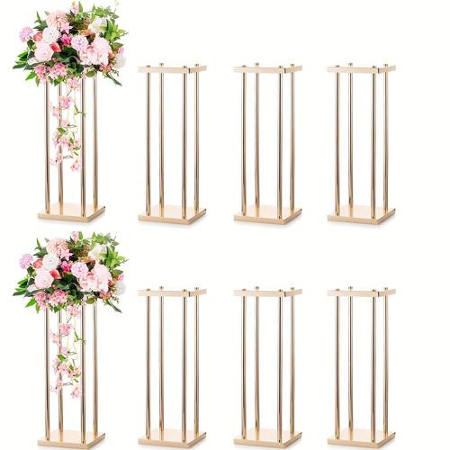 metal wedding floral vases for party supplies flower stands for valentines day christmas wedding ceremony birthday party halloween easter hanukkah thanksgiving mothers day