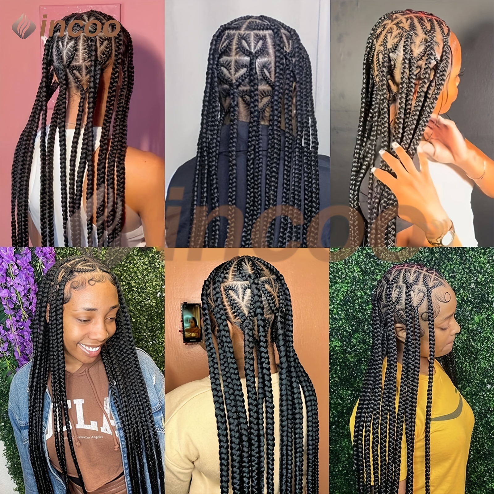 how to braid hair with weave