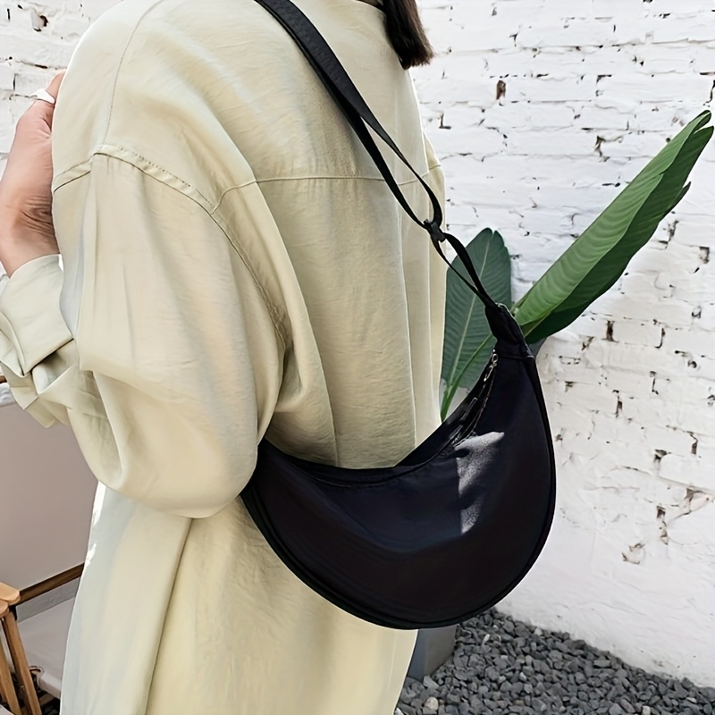 Underarm Bag 2024 Women' Pink White Black Zipper Shoulder Bag Crossbody Bag Women'