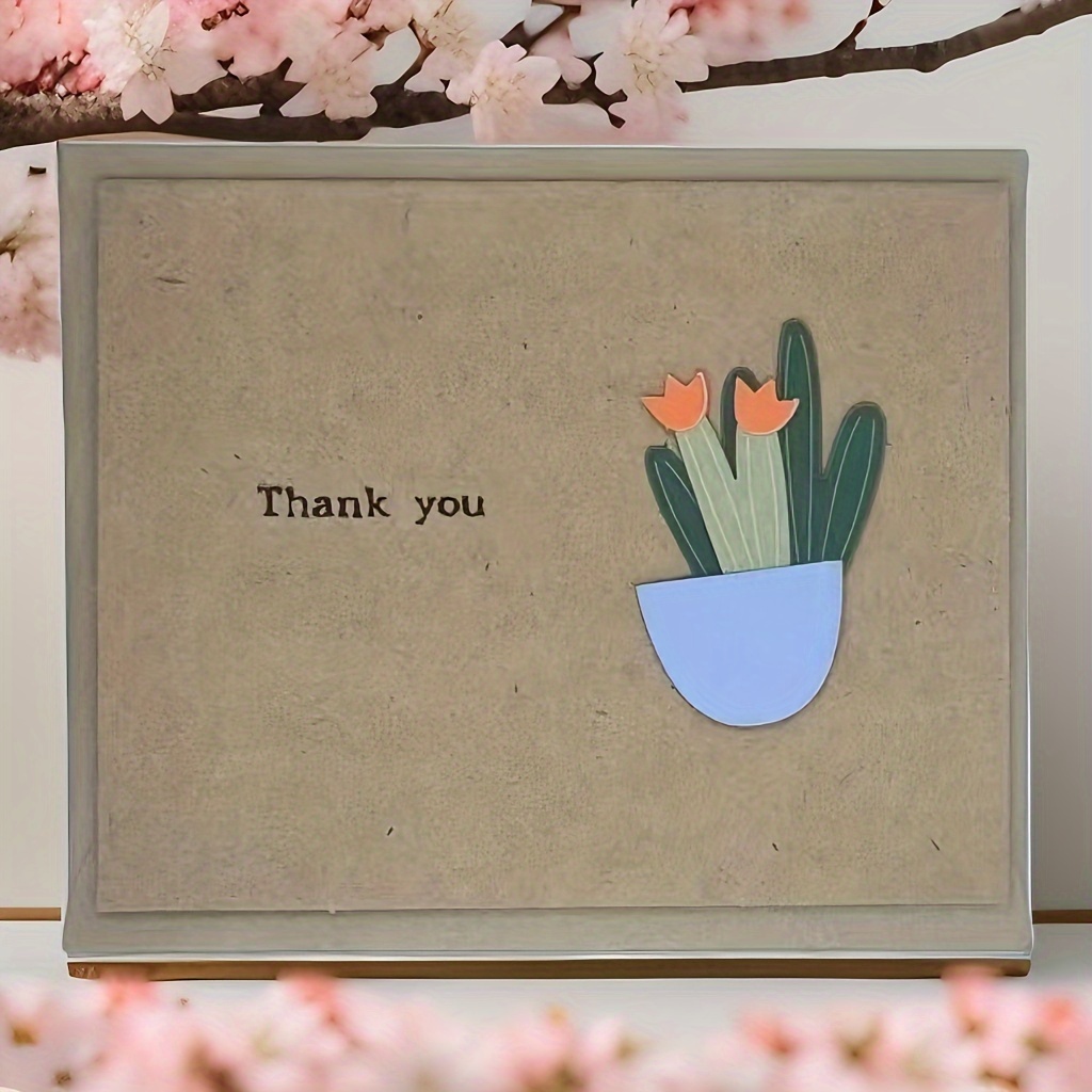 Beautiful Creative Simple Greeting Card Three dimensional - Temu