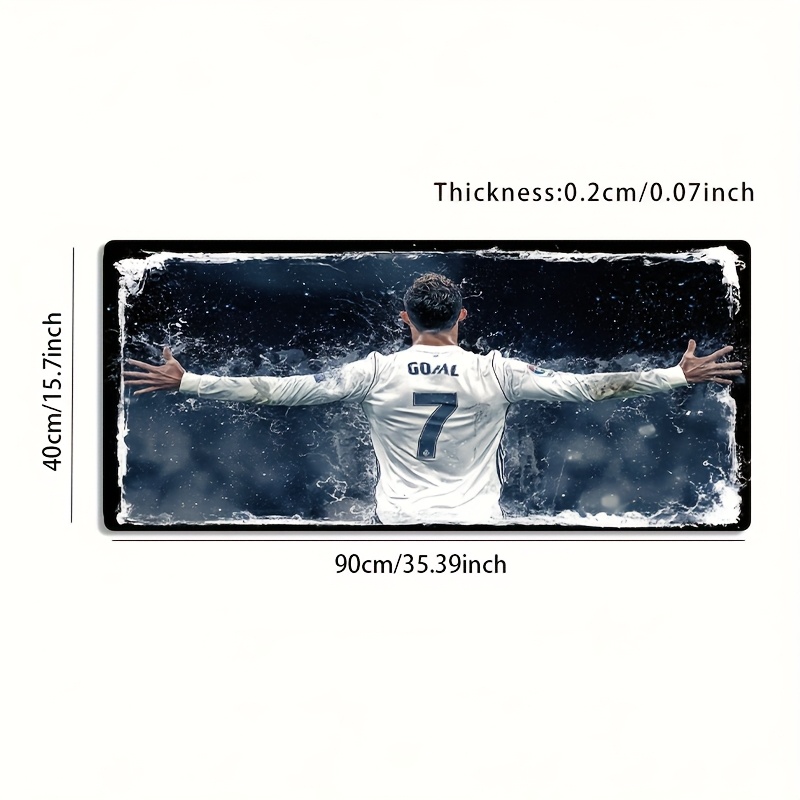 1 stuk Grote eSports Gaming Muismat met Viering Ontwerp