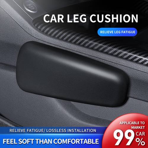 1pcscar armrest pad for main driver 39 booster pad central armrest box pad leg support arm elbow support knee pad