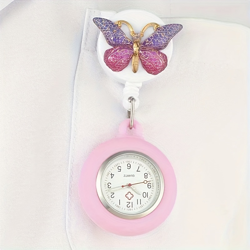 chic quartz pocket watch nurses silicone Temu United Kingdom