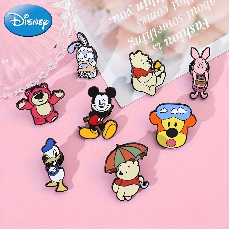 Series Badge Creative Cute Mickey Brooch Strawberry Bear Badge