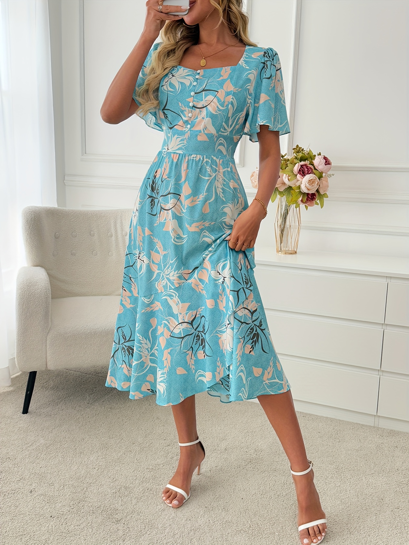 knee length golf dress