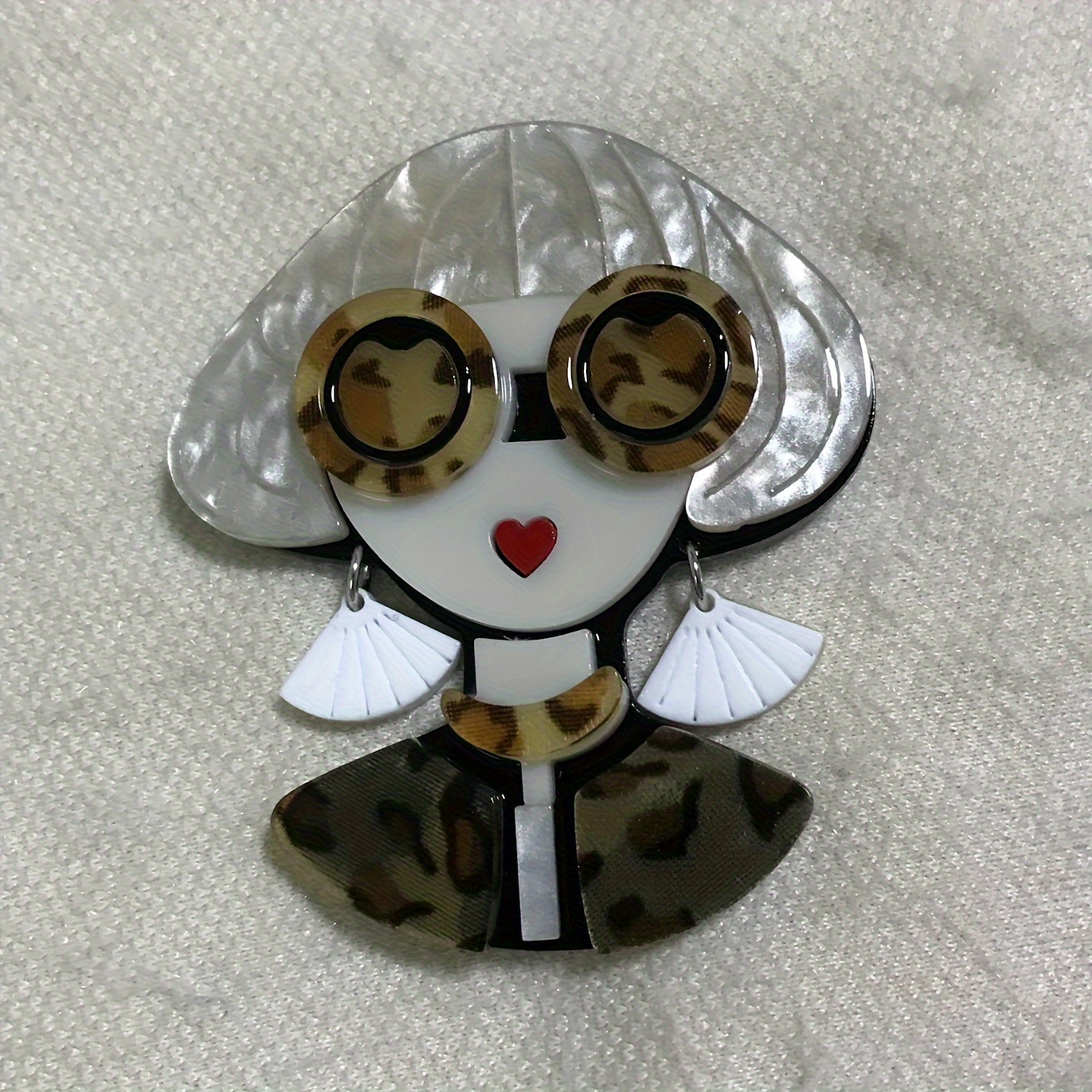 

- Brooch Pin - For & ,