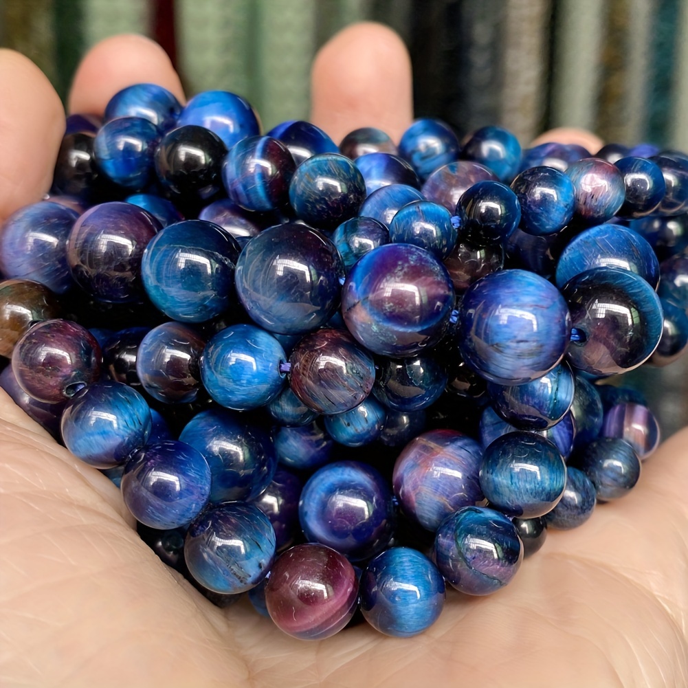 

Teowaki Purple Eye 6/8/10mm - Stone For Making, Bracelets, Necklaces &