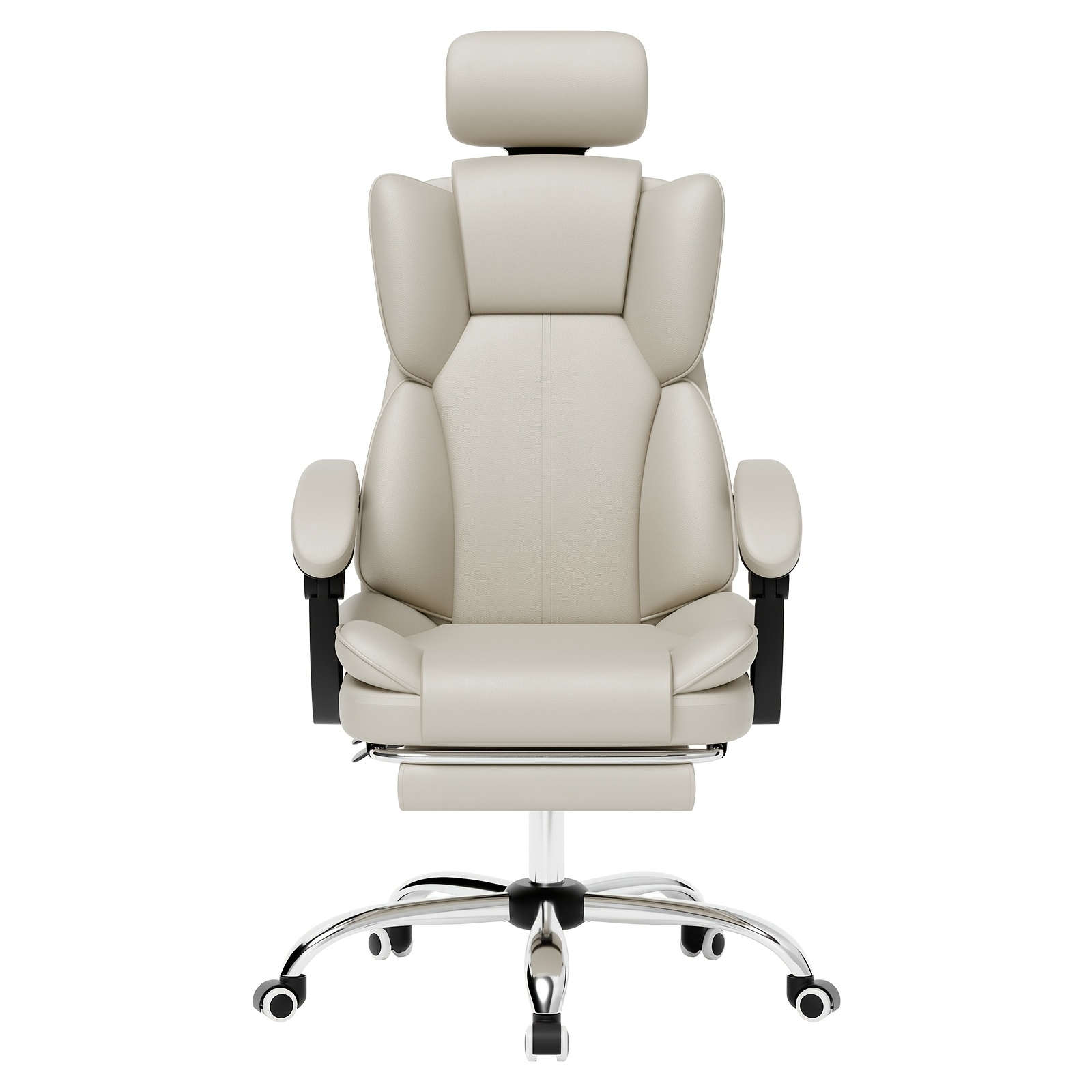 item picture Gaming Chair, Highest Sitting Posture, Office Chair, Chair, Remote Work, Recliner, Retractable Footstool, Height Adjustment Function, White, Black, Beige