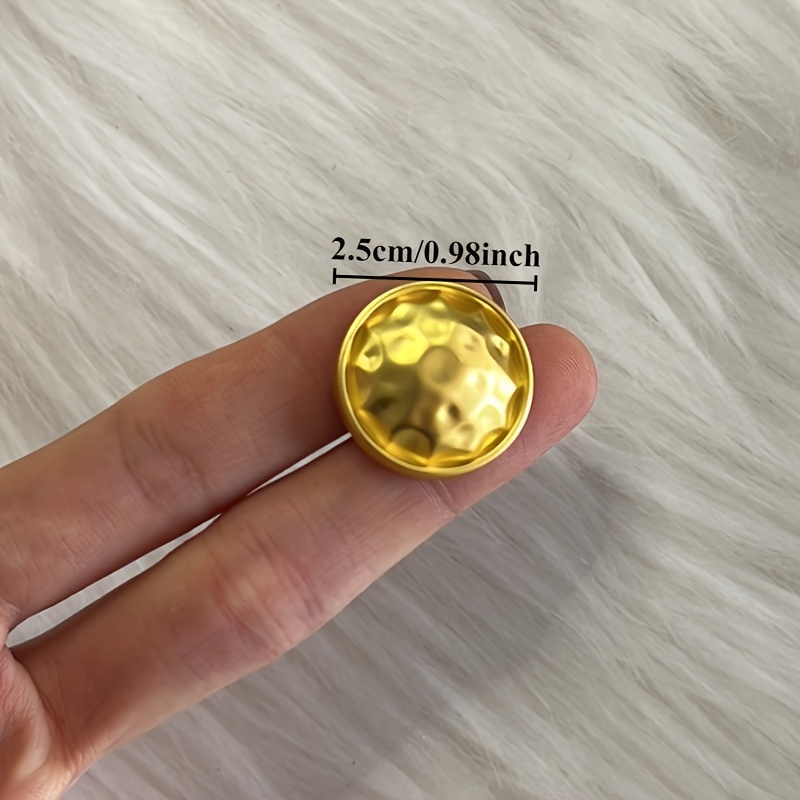 Phnom Penh Convex Round Coat Blazer Buttons